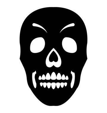 Korkunç kurukafa dövme tasarım