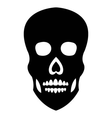 Korkunç kurukafa dövme tasarım