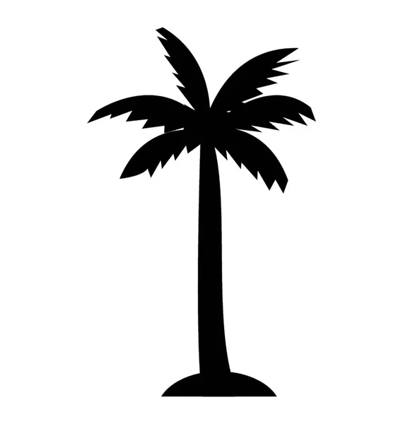 Значний Візерунок Дерева Тропічна Долоня — стоковий вектор