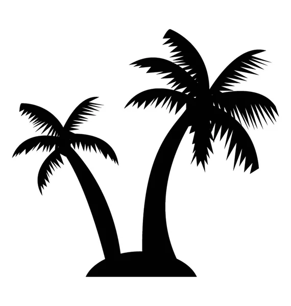 水果轴承椰子树 — 图库矢量图片