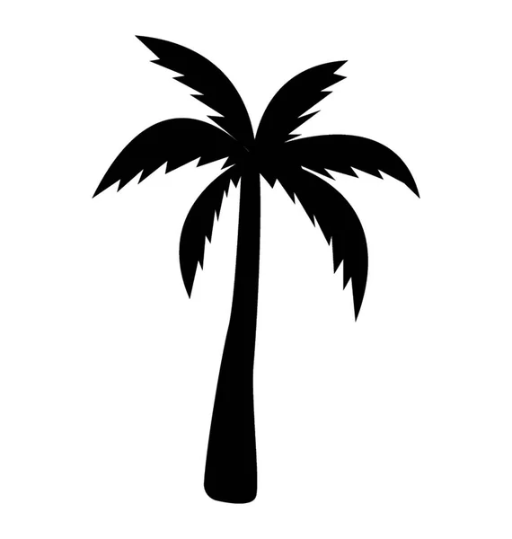 Patrón Árbol Significativo Palmera Tropical — Archivo Imágenes Vectoriales