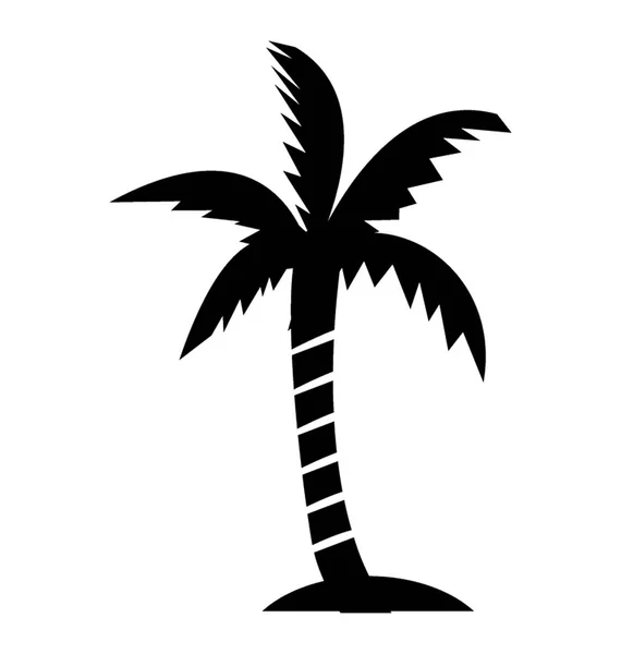 Dlouhý Trup Palmu — Stockový vektor