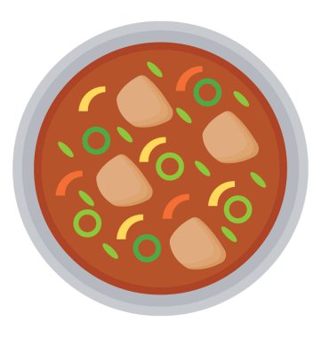 Et sos yemek sunumu için sıvı formda 