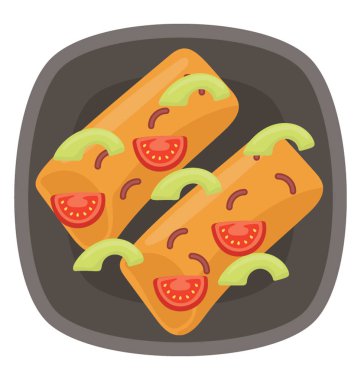 Balık kroket makarna tepesi ile en iyi kızarmış yemek masası için 