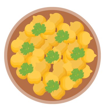 Et yemek için bir tabak içinde devam eder yapılmış kızarmış çıkar 