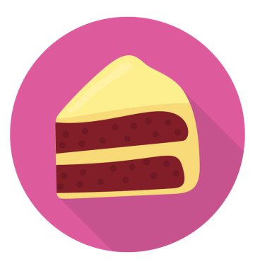 Krema ile zenginleştirilmiş kırmızı kadife pasta dilimi 