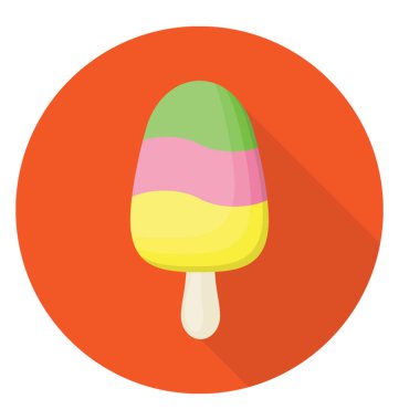 Buz lolly çok tatlar yaz yiyecek için dondurulmuş 