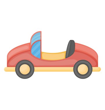 Simge oynamak için oyuncak Cabrio kullanımı