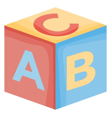 Eğitim amaçlı bir oyuncak kullanımda simgesi 