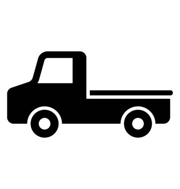 Simge oyuncak kamyonetin