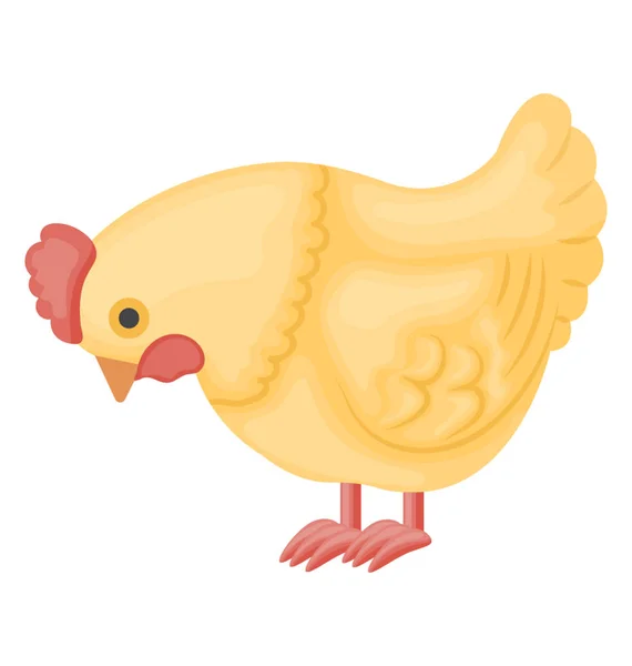 Игрушечная Курица Игры — стоковый вектор