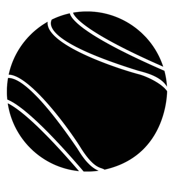 Icône Une Balle Pour Jouer — Image vectorielle
