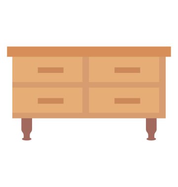 Ahşap başucu tablo veya komidin ICO için ev iç