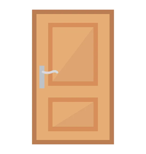 Design Mit Ein Und Ausgang Ist Tür — Stockvektor