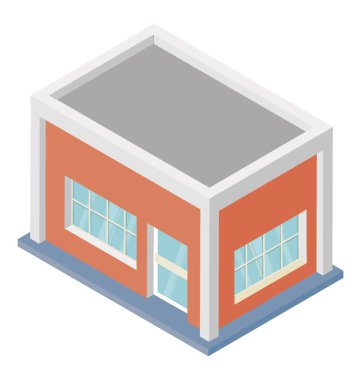 Küçük bir daire ev