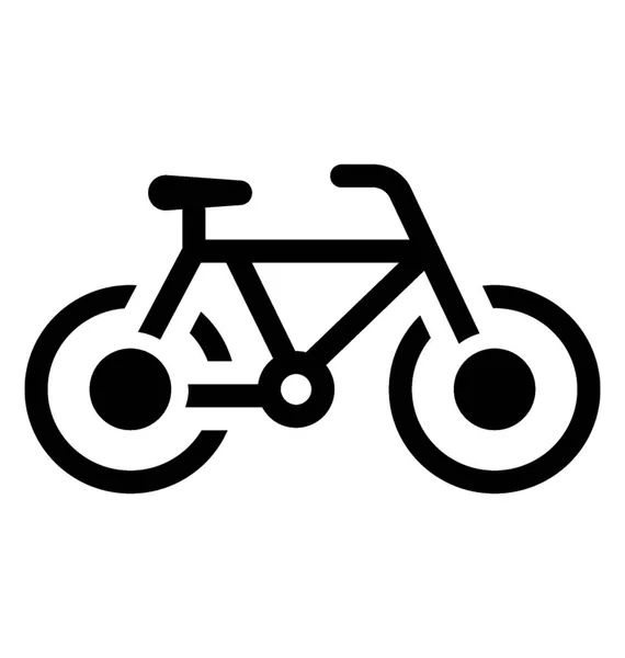 Sports Bicycle Icon Design — Stock Vector