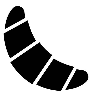 Madde, takım parti aperatif kruvasan pişmiş ekmek