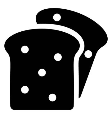 Ekmek dilimleri kahvaltı için mükemmel