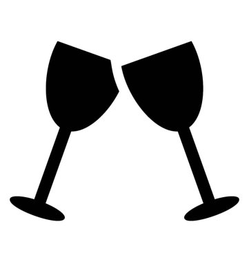 Şerefe iki bardak sembolü