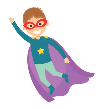 Çizgi roman süper kahraman superman uçan