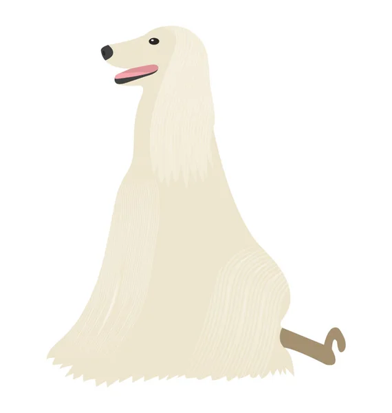 Icono Plano Diseño Dibujos Animados Para Perros — Archivo Imágenes Vectoriales