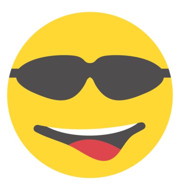 Duyguların ifade için ifade düz tasarım