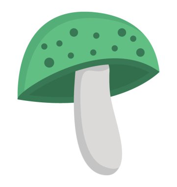 Bir mantarı tasarımını simgesi