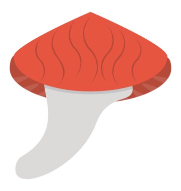 Bir mantarı tasarımını simgesi