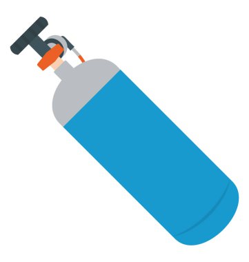 Nefes, oksijen silindir yardım etmek için bir aygıt