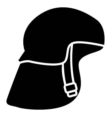Kafa koruma kask simgesi