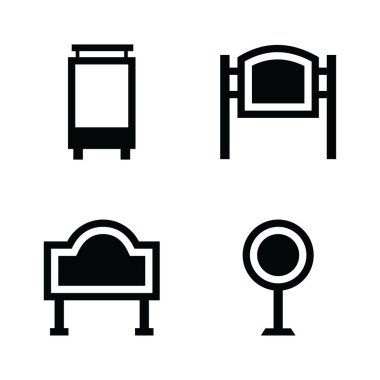 Pazarlama Icons set standları