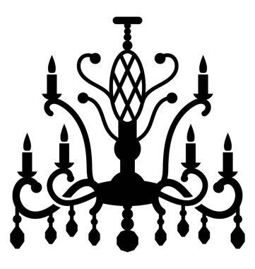 Katı simgesi tasarım avize