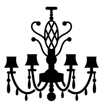 Katı simgesi tasarım avize