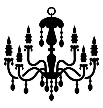 Katı simgesi tasarım avize