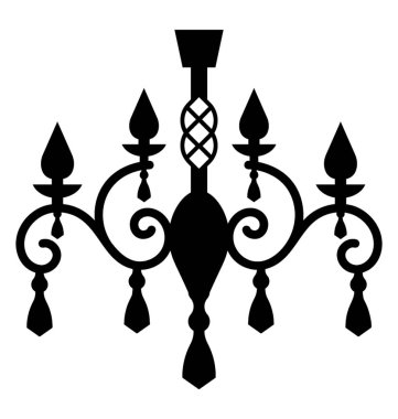 Katı simgesi tasarım avize