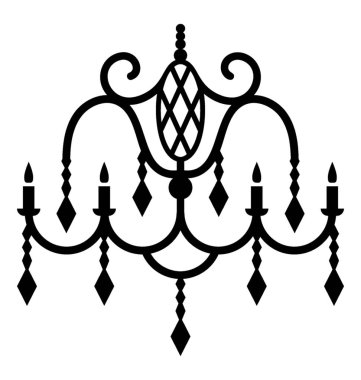 Katı simgesi tasarım avize