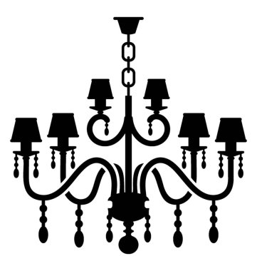 Katı simgesi tasarım avize