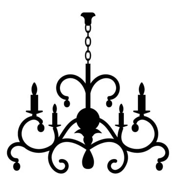 Katı simgesi tasarım avize