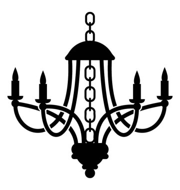 Katı simgesi tasarım avize