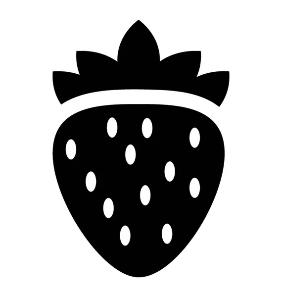 Fruit Juteux Fraise — Image vectorielle