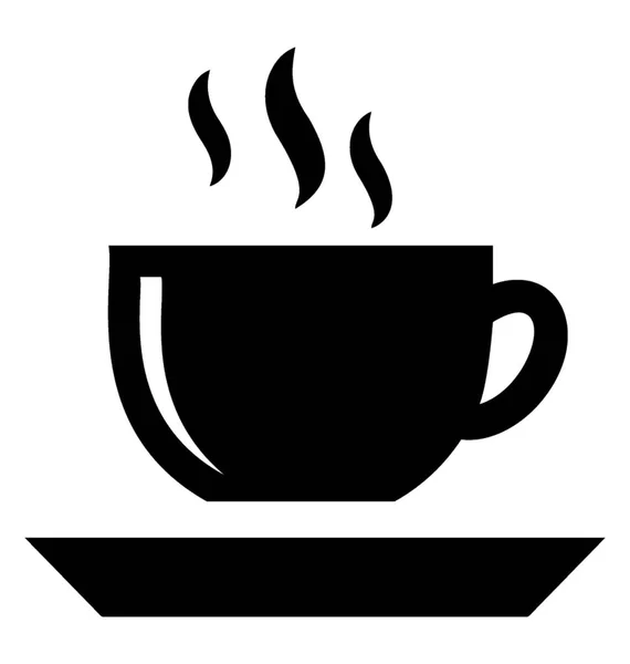 Горячий Чай Чашке — стоковый вектор