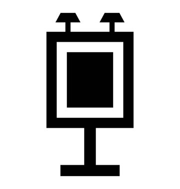 Marka ve pazarlama için poster stand