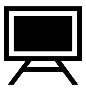 Marka için bir billboard simgesi kullanılan bir stand kurulu