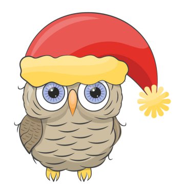 İzole simgesi tasarım bir baykuş karikatür