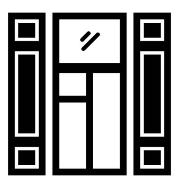 Plantation çekim glif vektör simgesi