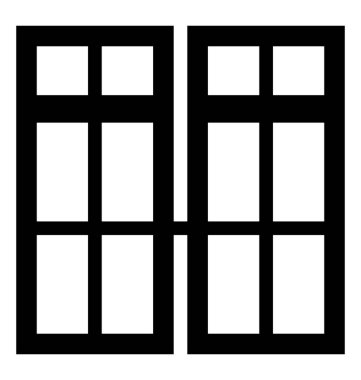 Plantation çekim glif vektör simgesi