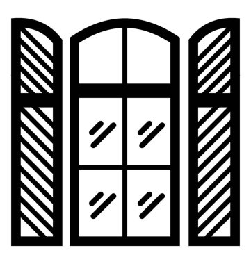 Plantation çekim glif vektör simgesi