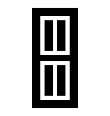 Plantation çekim glif vektör simgesi