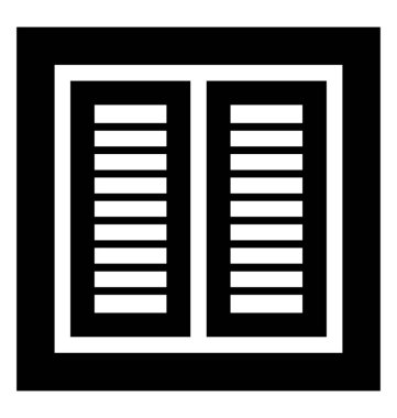 Plantation çekim glif vektör simgesi