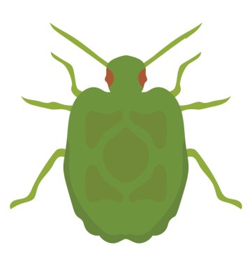 Simge bir böcek sahip uzun heykelde dul örümcek bacağı